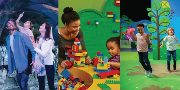 Combo Ticket SEA LIFE & LEGOLAND Discovery Center & Peppa Pig World Of Play